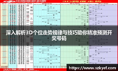 深入解析3D个位走势规律与技巧助你精准预测开奖号码